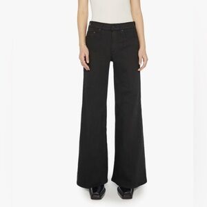 MOTHER Black Flare & Wide Leg Jeans